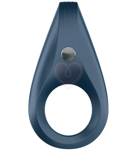 Эрекционное виброкольцо удлинённое Satisfyer Rings синее фото 2