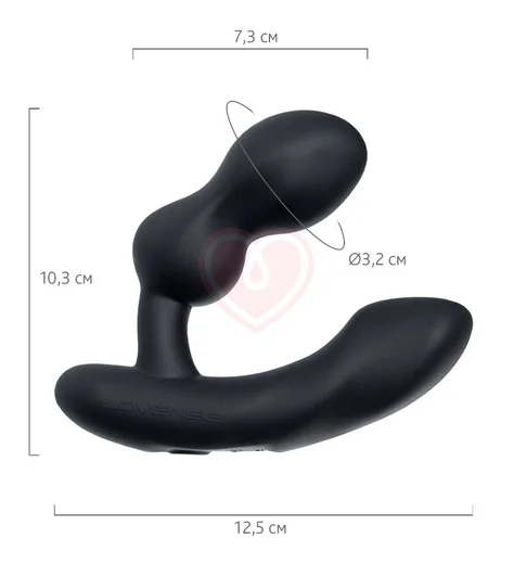 Стимулятор простаты Lovense Edge 2 с управлением от приложения фото 4