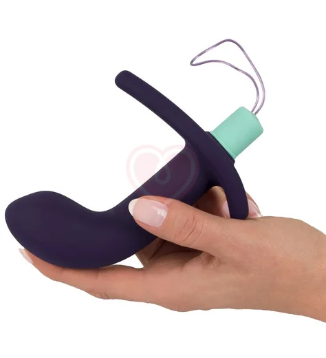 Анальный стимулятор с пультом управления Prostate Plug фиолетовый фото 2