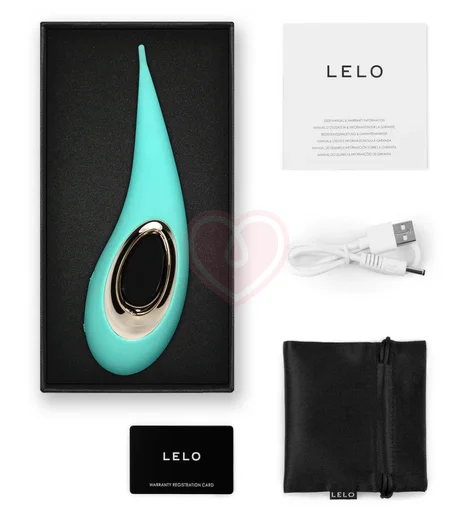 Точечный вибростимулятор Lelo Dot бирюзовый фото 3