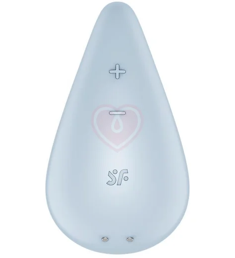 Вибратор для внешней стимуляции Satisfyer Dew Drop голубой фото 7