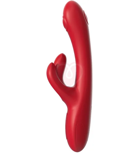 Вибратор-кролик Amovibe Trio Bliss красный фото 8