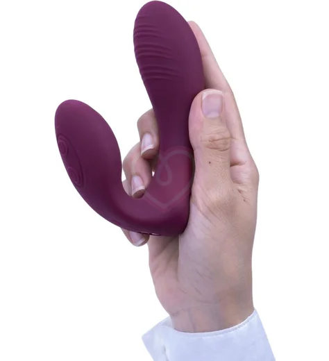 Вибратор с пультом Selove DuoFlex фиолетовый фото 3