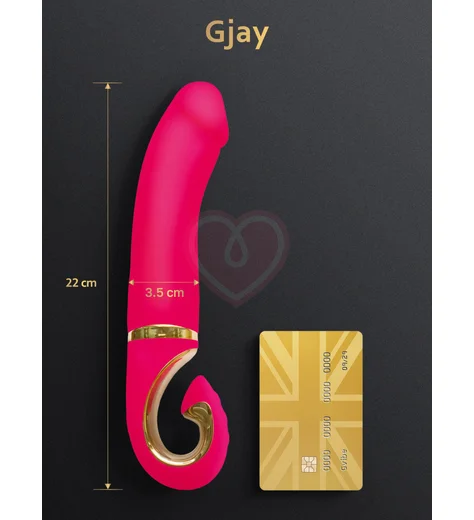 Анатомический вибратор Gvibe Gjay розовый фото 7