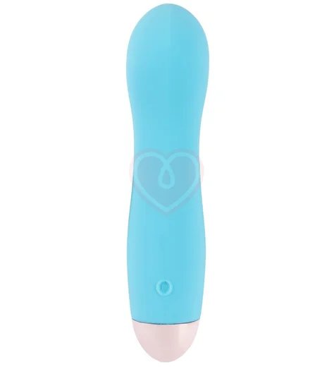 Мини вибратор Cuties голубой фото 2