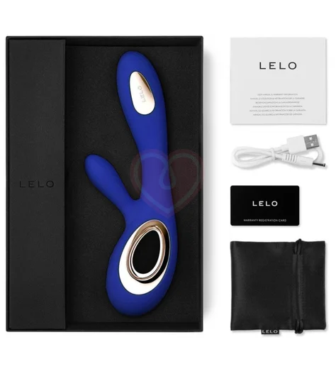 Вибратор с клиторальным стимулятором Lelo Soraya Wave фото 4