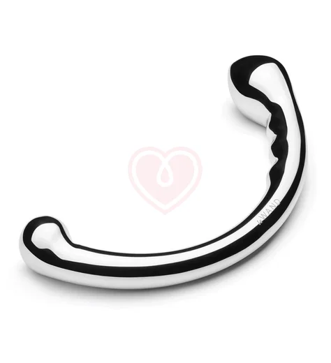 Стальной фаллоимитатор с изгибом Le Wand Hoop фото 3