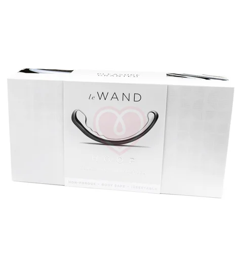 Стальной фаллоимитатор с изгибом Le Wand Hoop фото 5