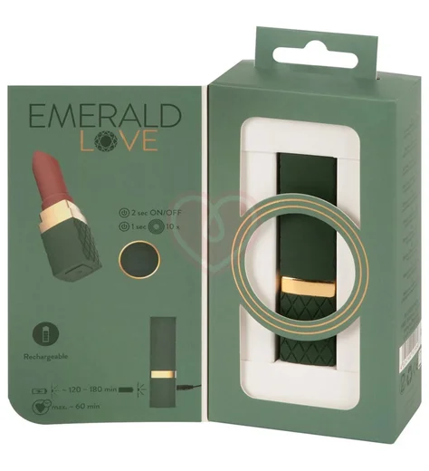 Вибратор в виде помады Emerald Love Luxurious Lipstick фото 3