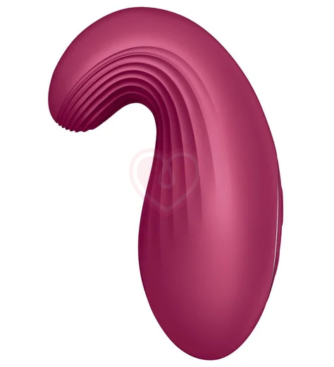 Мини-вибратор Satisfyer Dipping Delight ягодный фото 3