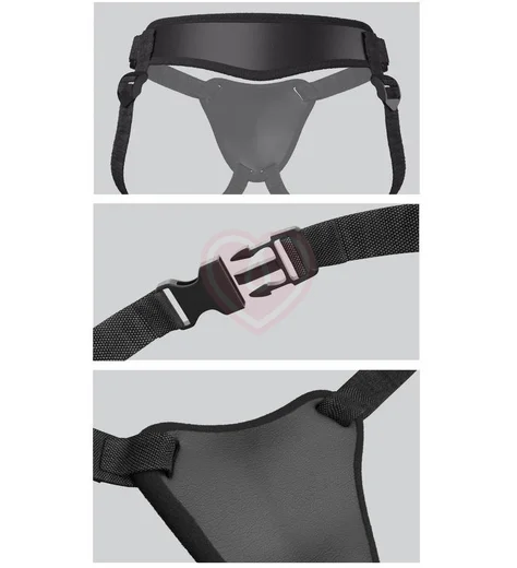 Пояс для страпона с присоской Body Dock Elite Mini черный фото 2