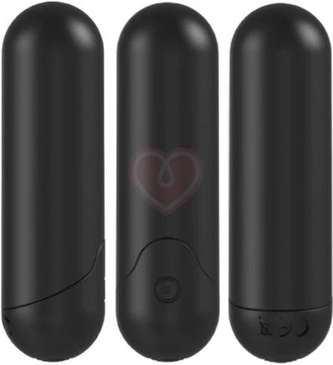 Анальная пробка с вибрацией Erozon 08 черная фото 3