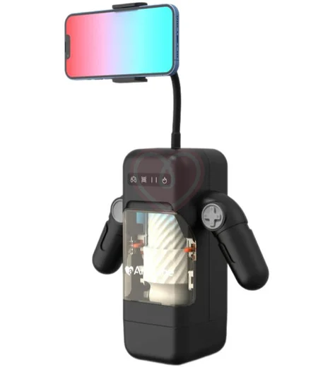 Робот-мастурбатор в форме джойстика Amovibe Game Cup чёрный фото 9