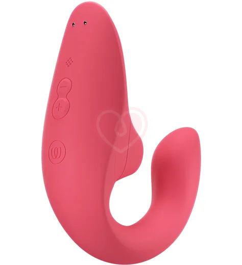 Вибратор для зоны G c бесконтактной стимуляцией клитора Womanizer Blend розовый фото 5