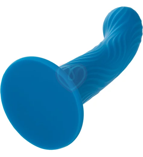 Фаллоимитатор на присоске Wave Rider Ripple синий фото 5
