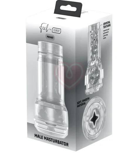 Мастурбатор Kiiroo Feel Pocket Stroker Crystal прозрачный фото 6