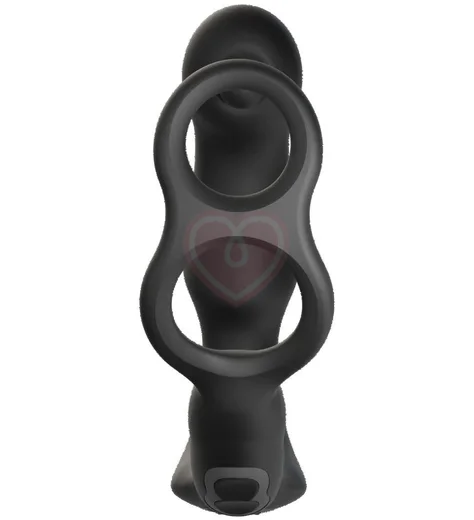 Вибромассажёр простаты с эрекционными кольцами Nexus Simul8 Orbit Edition чёрный фото 2