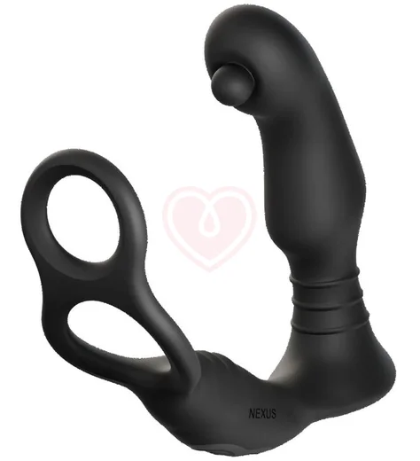 Вибромассажёр простаты с эрекционными кольцами Nexus Simul8 Orbit Edition чёрный фото 3