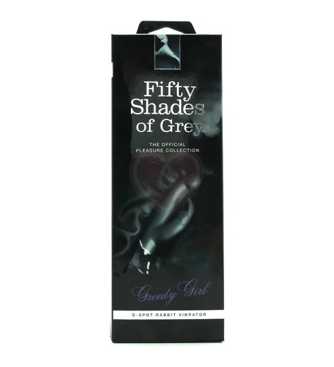 Вибратор с клиторальным стимулятором '50 оттенков серого' Greedy Girl фото 6