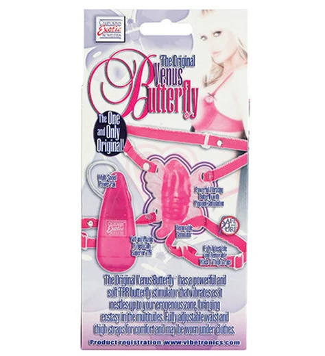 Клиторальный стимулятор Original Venus Butterfly розовый фото 2