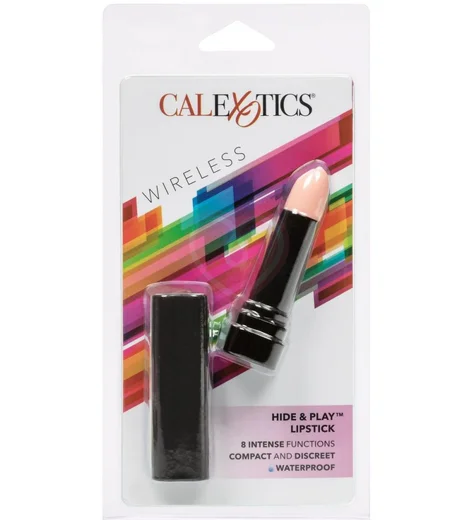 Вибратор в форме розовой помады Coco Hide Play Lipstick фото 2