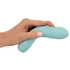 Классический вибратор Cuties бирюзовый фото 4