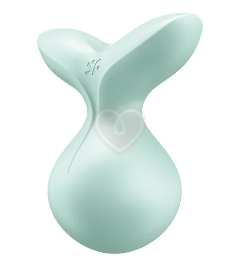 Мини-вибратор с круглым кончиком Satisfyer Viva la Vulva 3 мятный фото 2