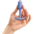 Утяжелённая анальная пробка для ношения b-Vibe Snug Plug 1 мини сиреневая фото 2