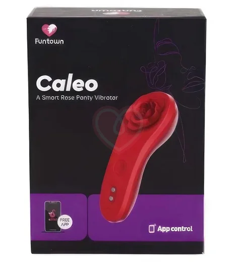 Вибратор Magic Motion Funtown Caleo для ношения красный фото 3