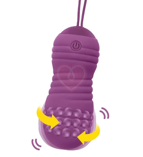 Виброяйцо Motion Love Balls Foxy с ротацией и пультом управления фото 2