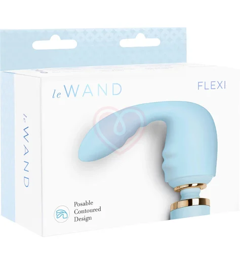 Насадка для массажёра Le Wand Flexi голубая фото 5
