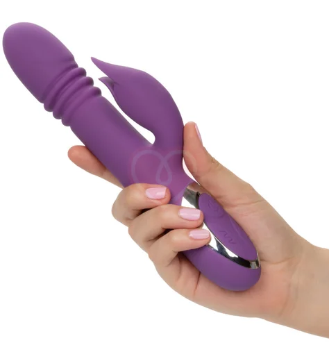 Вибратор-кролик с пульсацией Enchanted Kisser фиолетовый фото 5