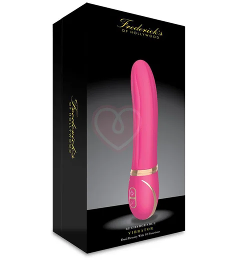 Рельефный силиконовый вибратор Fredericks фуксия фото 2