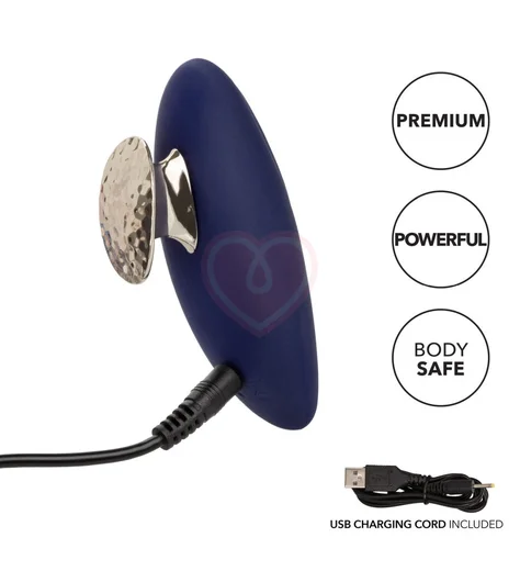 Мини-вибратор Chic Violet с ручкой для держания фото 4