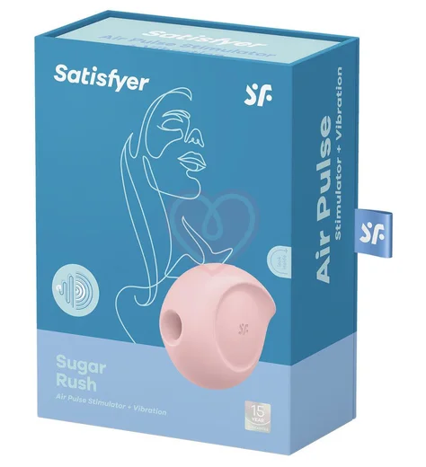Вакуумный вибростимулятор Satisfyer Sugar Rush розовый фото 5