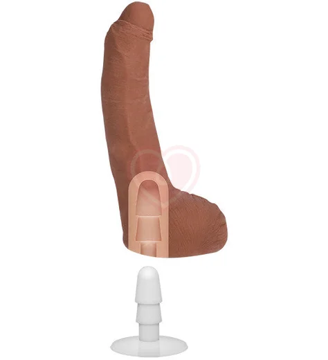 Фаллоимитатор слепок фаллоса Ultraskyn Leo Vice телесный фото 2