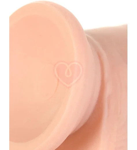 Реалистичный вибратор на присоске с пультом RealStick Elite Gerard телесный фото 4