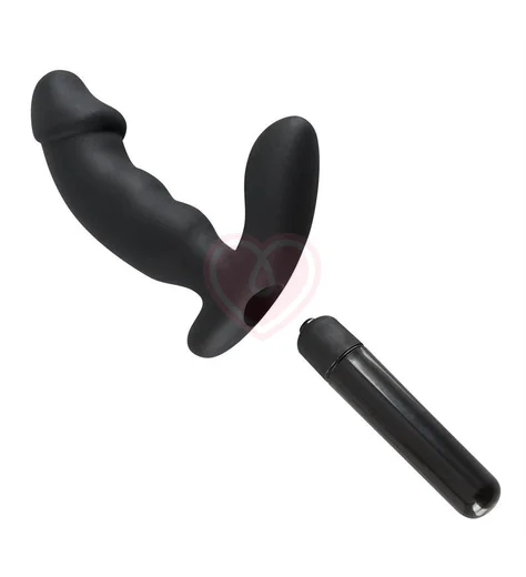 Вибростимулятор простаты Rebel Cock-Shaped Vibe чёрный фото 3