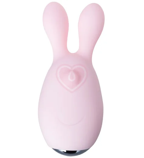 Виброяйцо и вибронасадка на палец Jos Vita пудровая фото 4