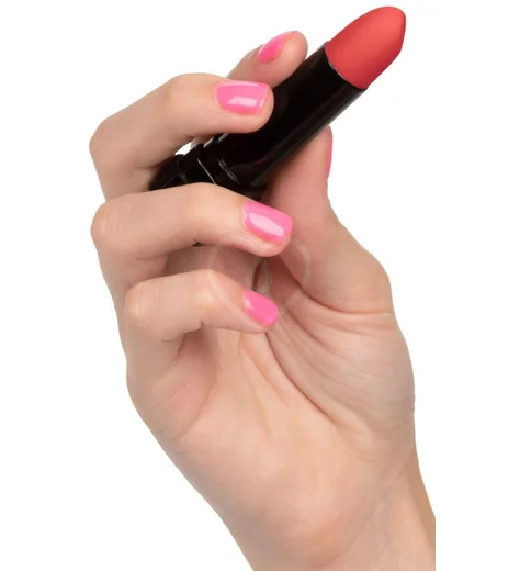 Вибратор в форме красной помады Coco Hide Play Lipstick фото 4