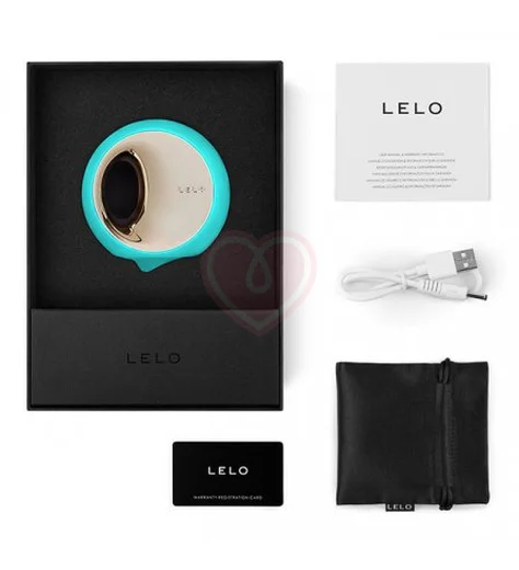 Клиторальный вибратор-стимулятор Lelo Ora 3 бирюзовый фото 4