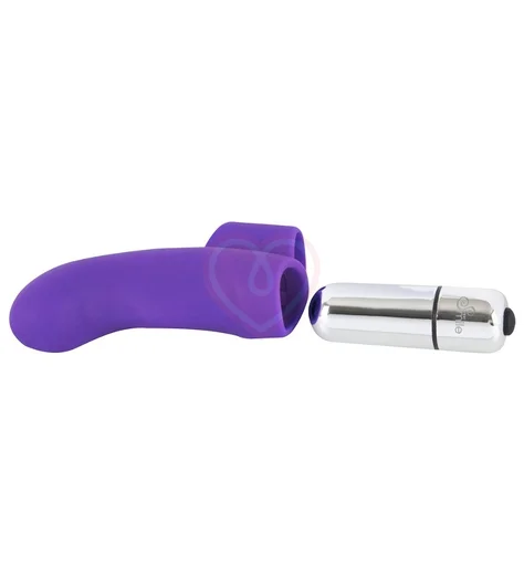 Вибратор на палец Sweet Smile фиолетовый фото 4