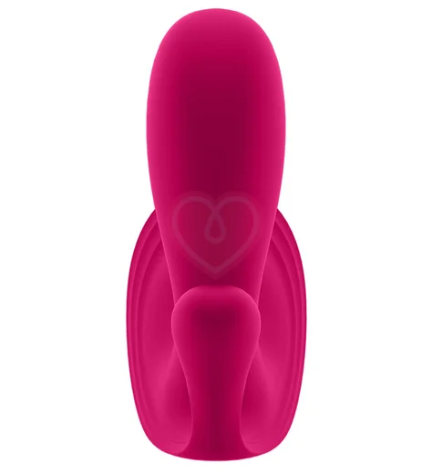 Вибратор с двумя кончиками Satisfyer Top Secret+ для ношения розовый фото 4