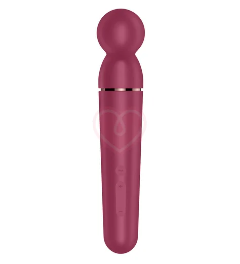 Вибромассажёр Satisfyer Planet Wand-er бордовый фото 4