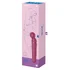 Вибромассажёр Satisfyer Planet Wand-er бордовый фото 5