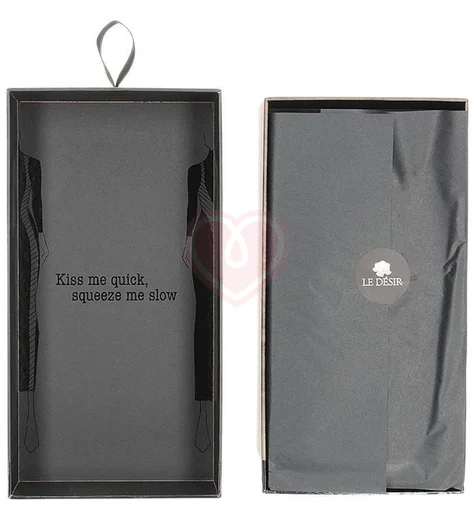 Кэтсьюит Le Desir Kalyke с имитацией чулок черный фото 5