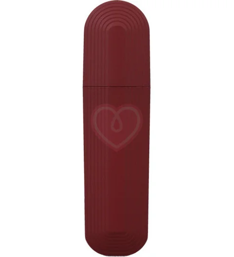 Компактный вакуумный стимулятор This Product Sucks красный фото 3