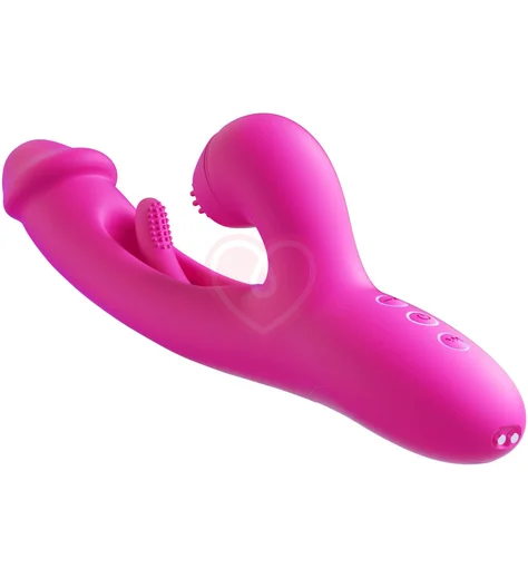 Вибратор-кролик Amovibe G Spot Ultra со стимуляцией зоны G розовый фото 5