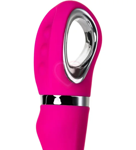 Вибратор со стимуляцией зоны G с Wow-режимом Jos Pilo розовый фото 4