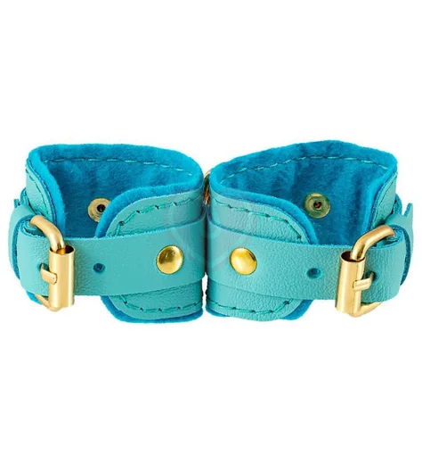 Мини наручники Pecado голубые фото 2